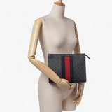 Gucci GG Supreme Web Clutch