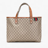 Gucci Medium GG Supreme Web Loop Tote