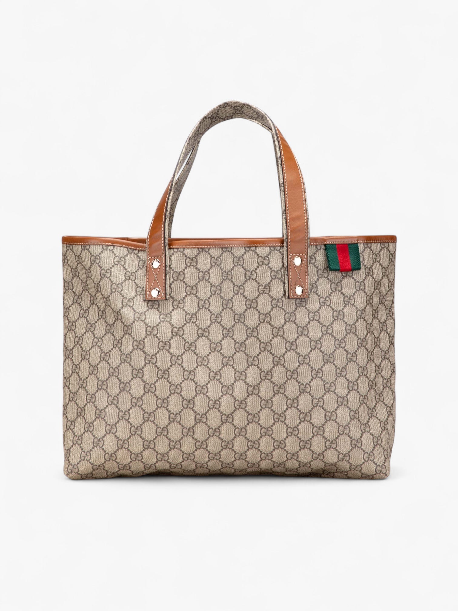 Gucci Medium GG Supreme Web Loop Tote