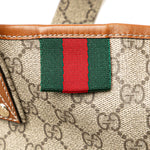 Gucci Medium GG Supreme Web Loop Tote