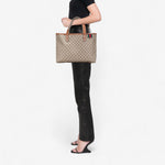 Gucci Medium GG Supreme Web Loop Tote