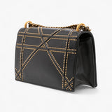 Dior Medium Studded Lambskin Diorama Flap