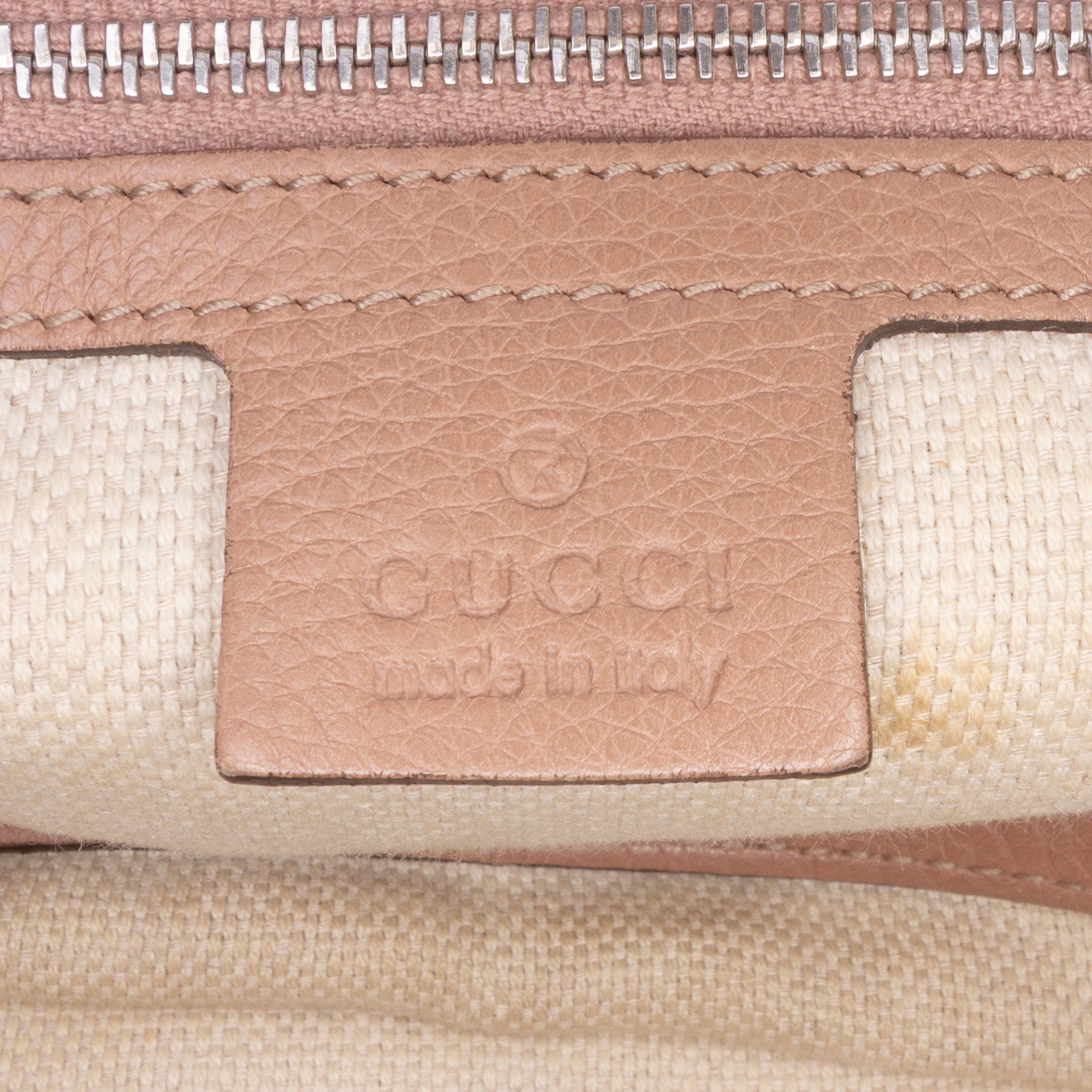Gucci Medium GG Canvas Bamboo Libecci