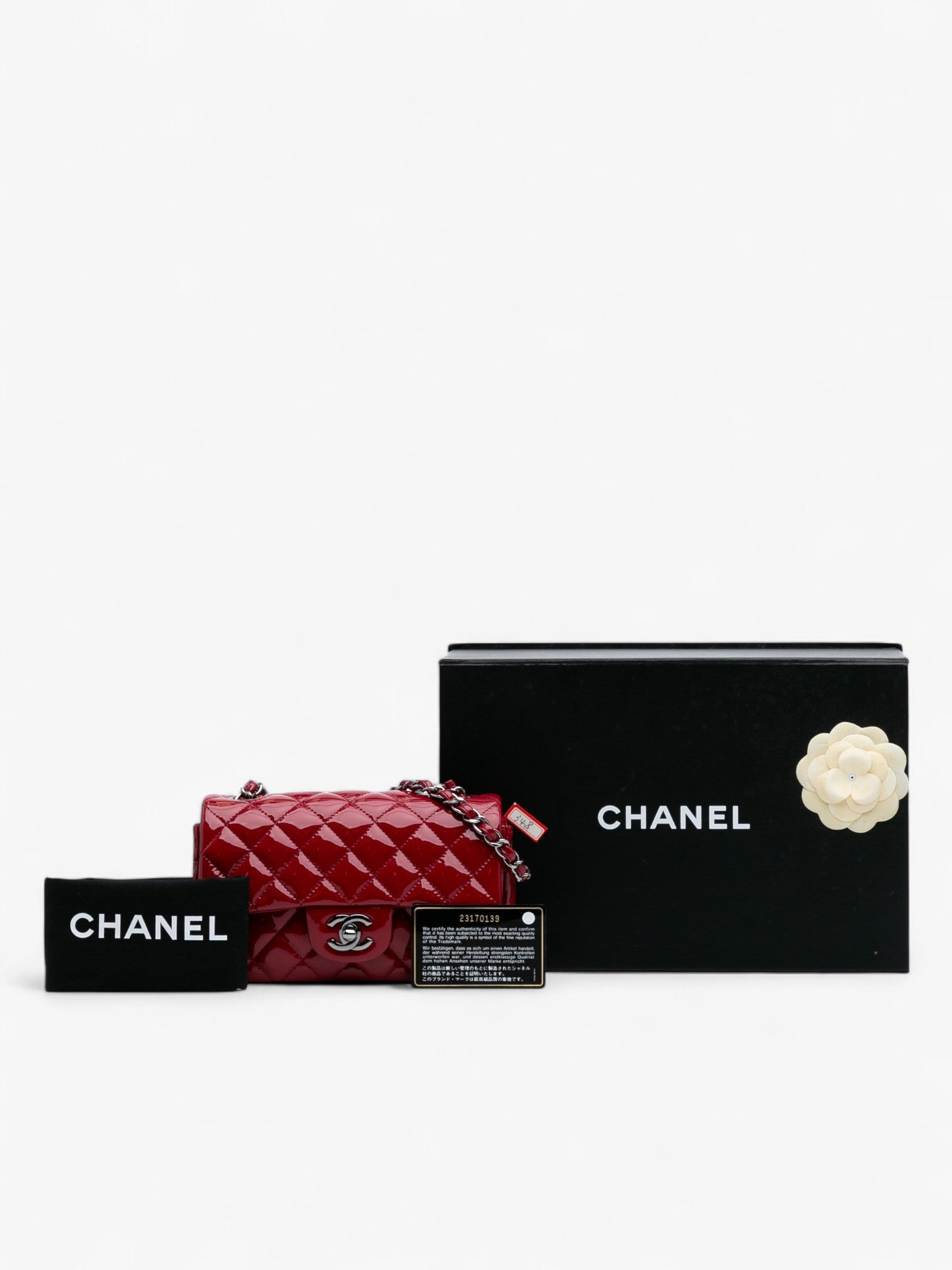 Chanel Mini Rectangular Classic Patent Single Flap Bag - ReLuxe Room 