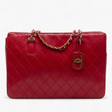 Chanel Chanel CC Quilted Lambskin Chain Tote