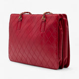 Chanel Chanel CC Quilted Lambskin Chain Tote