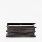 Saint Laurent Medium Metallic Leather Monogram Sunset Crossbody