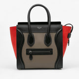 Céline Micro Tricolor Luggage Tote