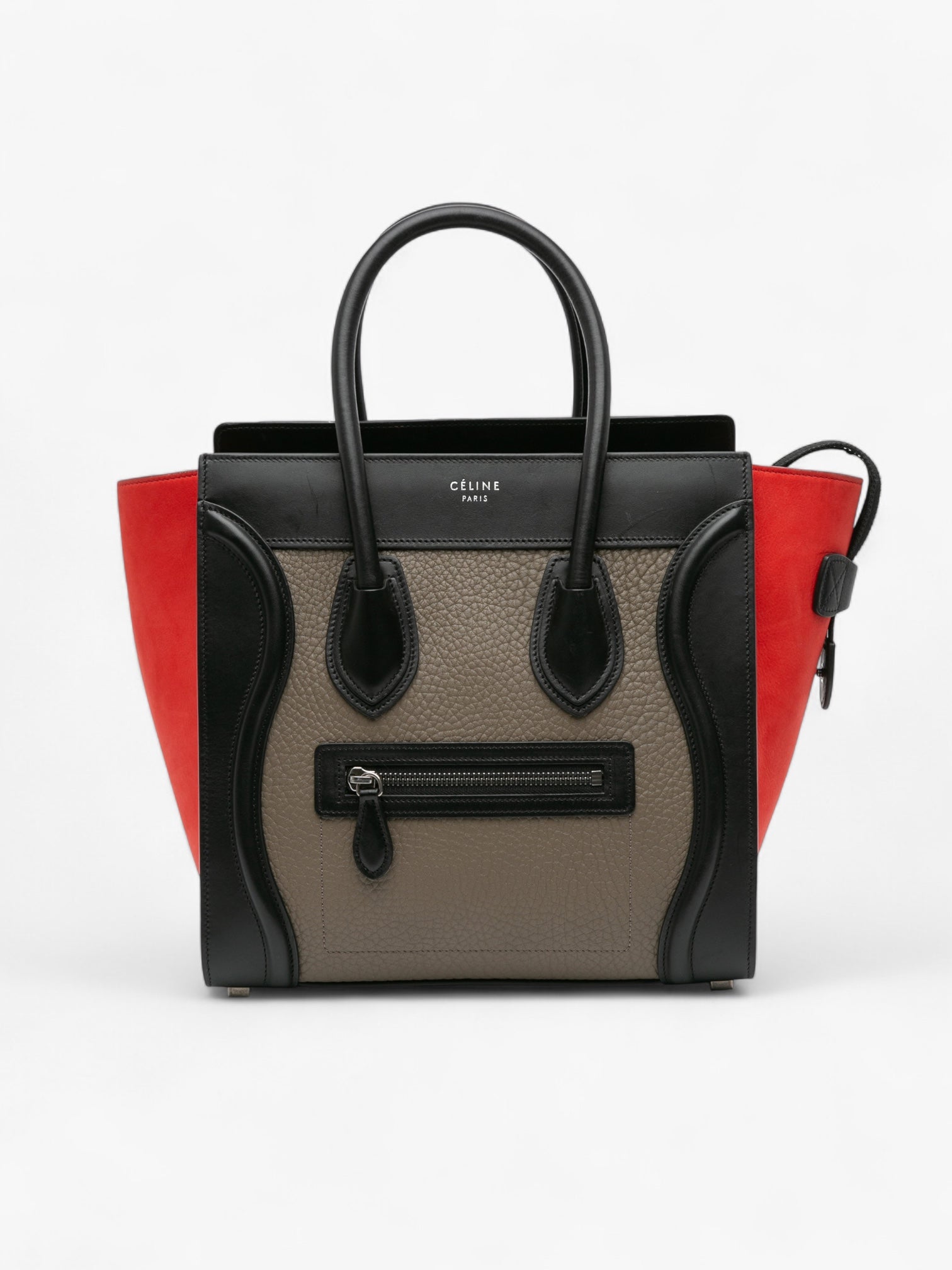 Céline Micro Tricolor Luggage Tote