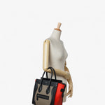 Céline Micro Tricolor Luggage Tote
