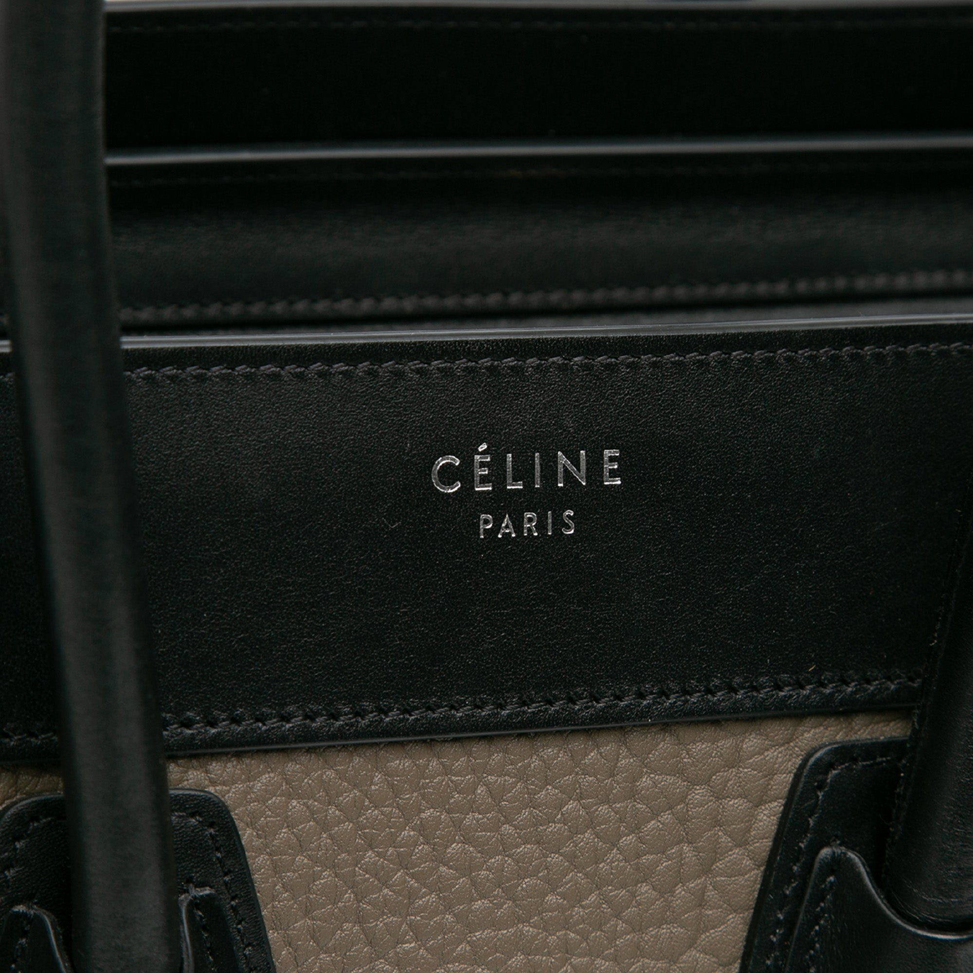 Céline Micro Tricolor Luggage Tote