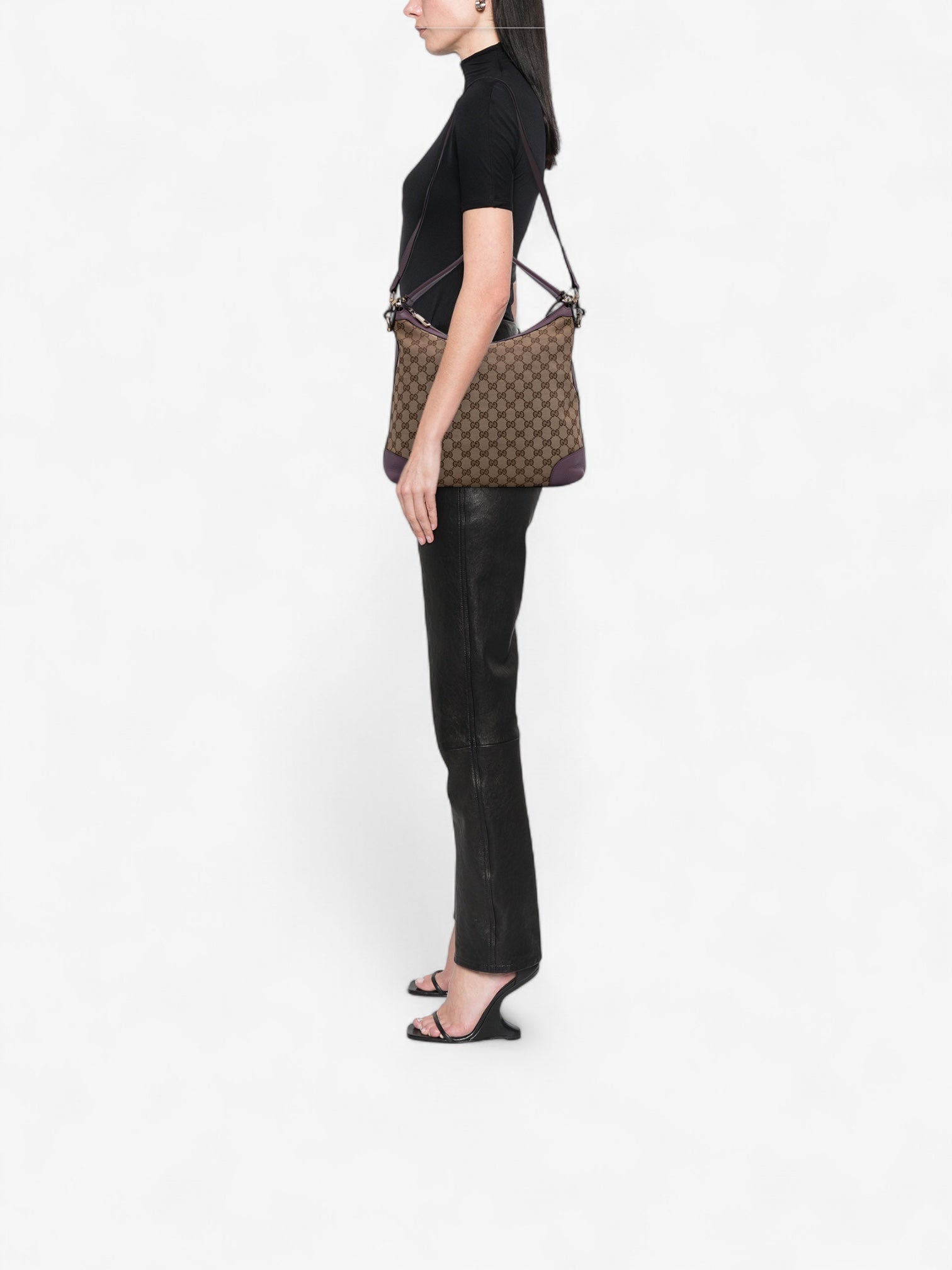 Gucci Small GG Canvas Miss GG Hobo