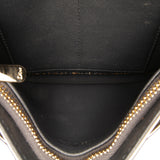 Dior Metallic Patent Microcannage Diorama Wallet on Chain