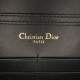 Dior Metallic Patent Microcannage Diorama Wallet on Chain