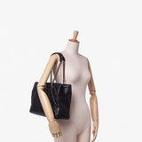 Chanel CC Quilted Lambskin Turnlock Tote