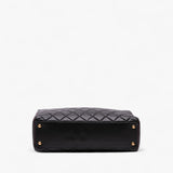Chanel CC Quilted Lambskin Turnlock Tote