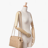 Chanel Quilted Lambskin Sun Charm Chain Crossbody