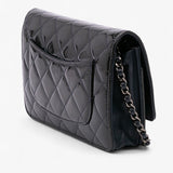 Chanel CC Quilted Patent Wallet On Chain