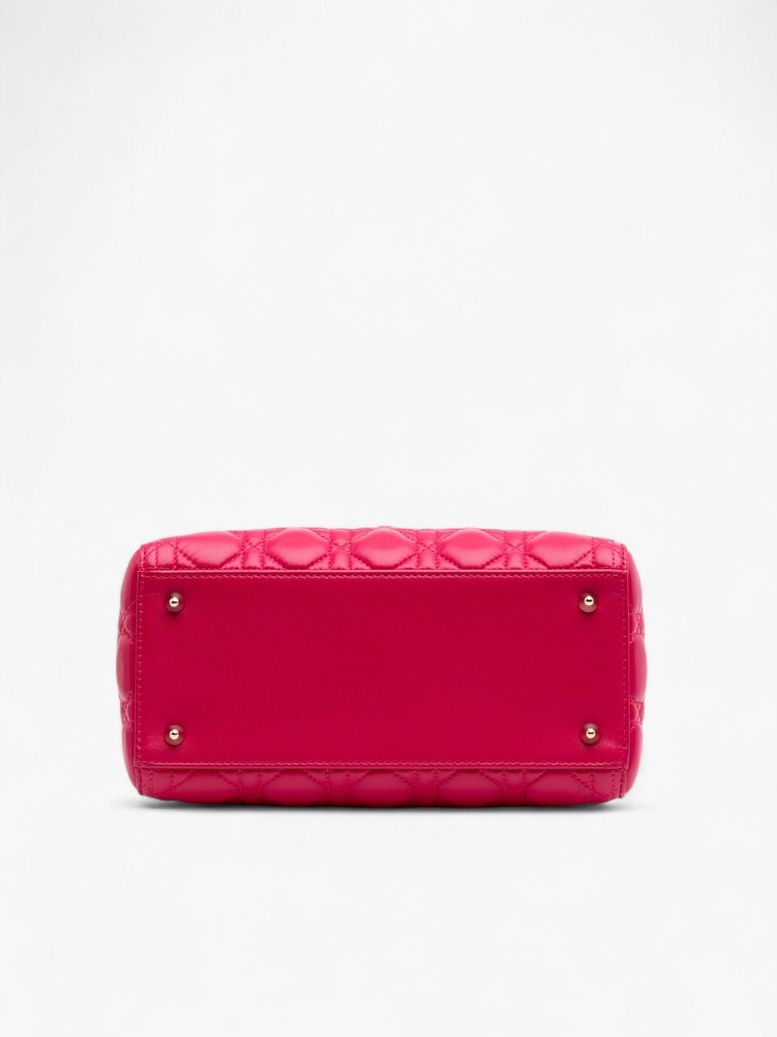 Dior Medium Lambskin Cannage Lady Dior