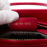 Dior Medium Lambskin Cannage Lady Dior