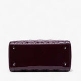 Dior Medium Patent Cannage Lady Dior
