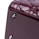 Dior Medium Patent Cannage Lady Dior