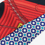 Hermès Clic Clac Modern Cannage Silk Twilly Scarf