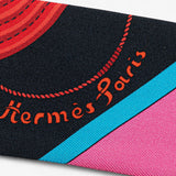 Hermès Clic Clac Modern Cannage Silk Twilly Scarf