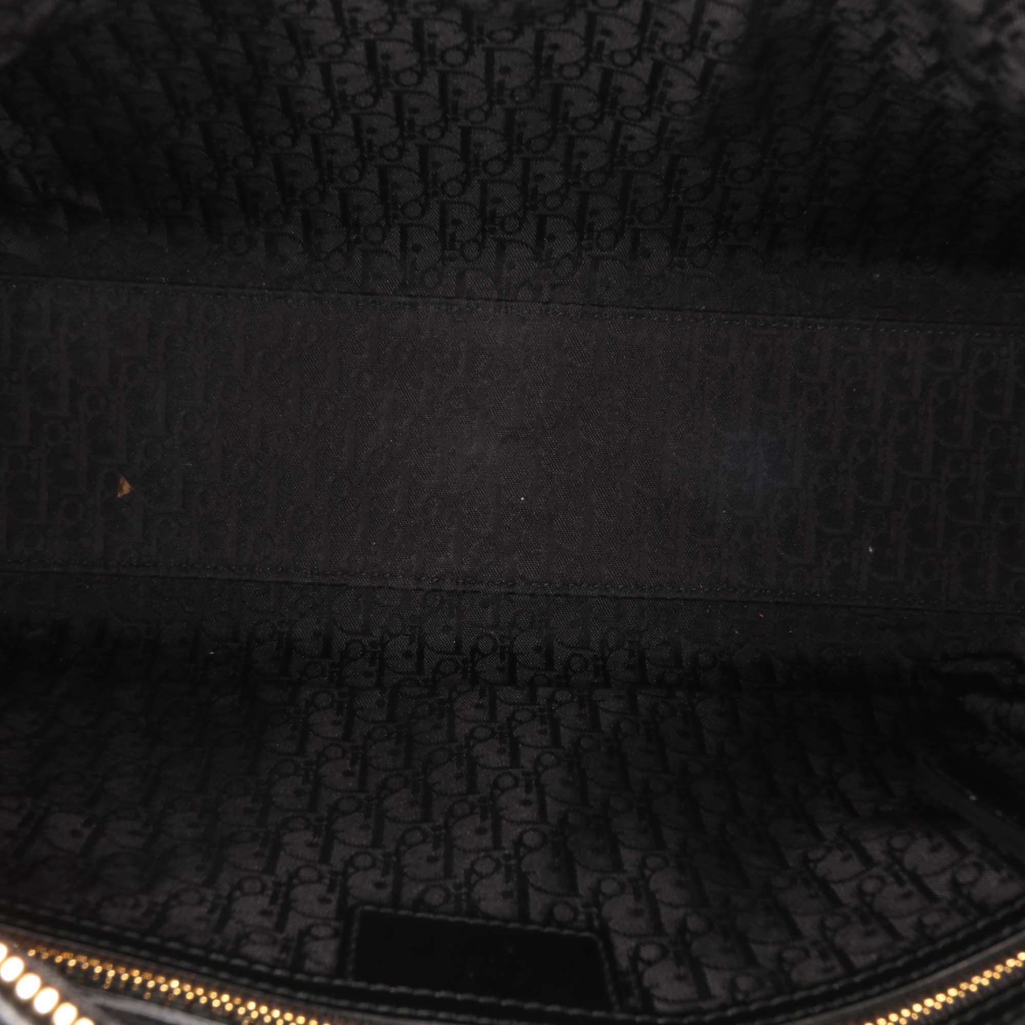 Dior Large Patent Cannage Lady Dior