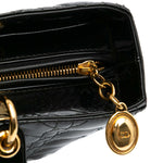 Dior Large Patent Cannage Lady Dior