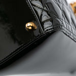 Dior Large Patent Cannage Lady Dior