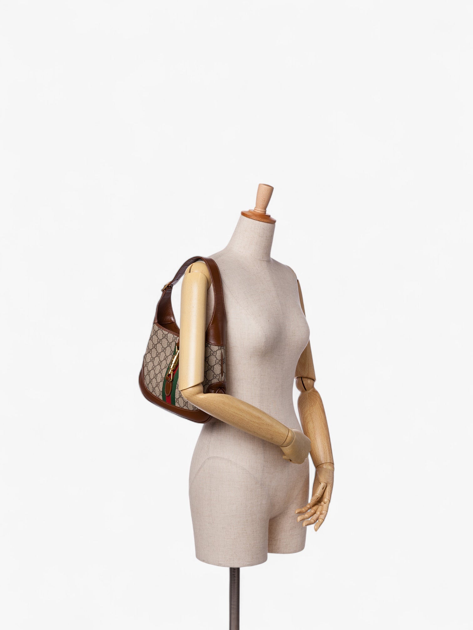 Gucci Small GG Supreme Jackie 1961 Crossbody