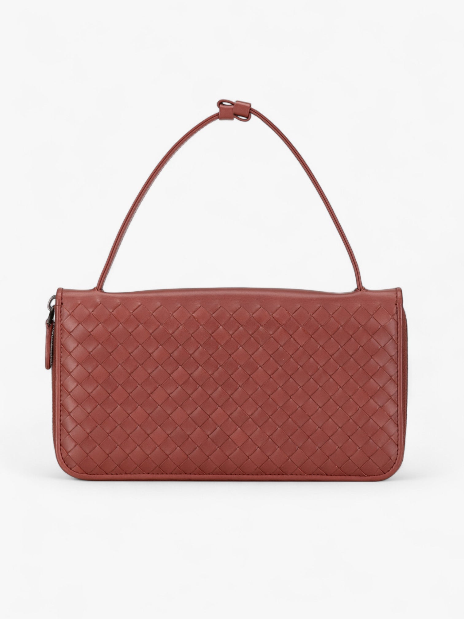 Bottega Veneta Intrecciato Zip Around Long Wallet