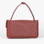 Bottega Veneta Intrecciato Zip Around Long Wallet