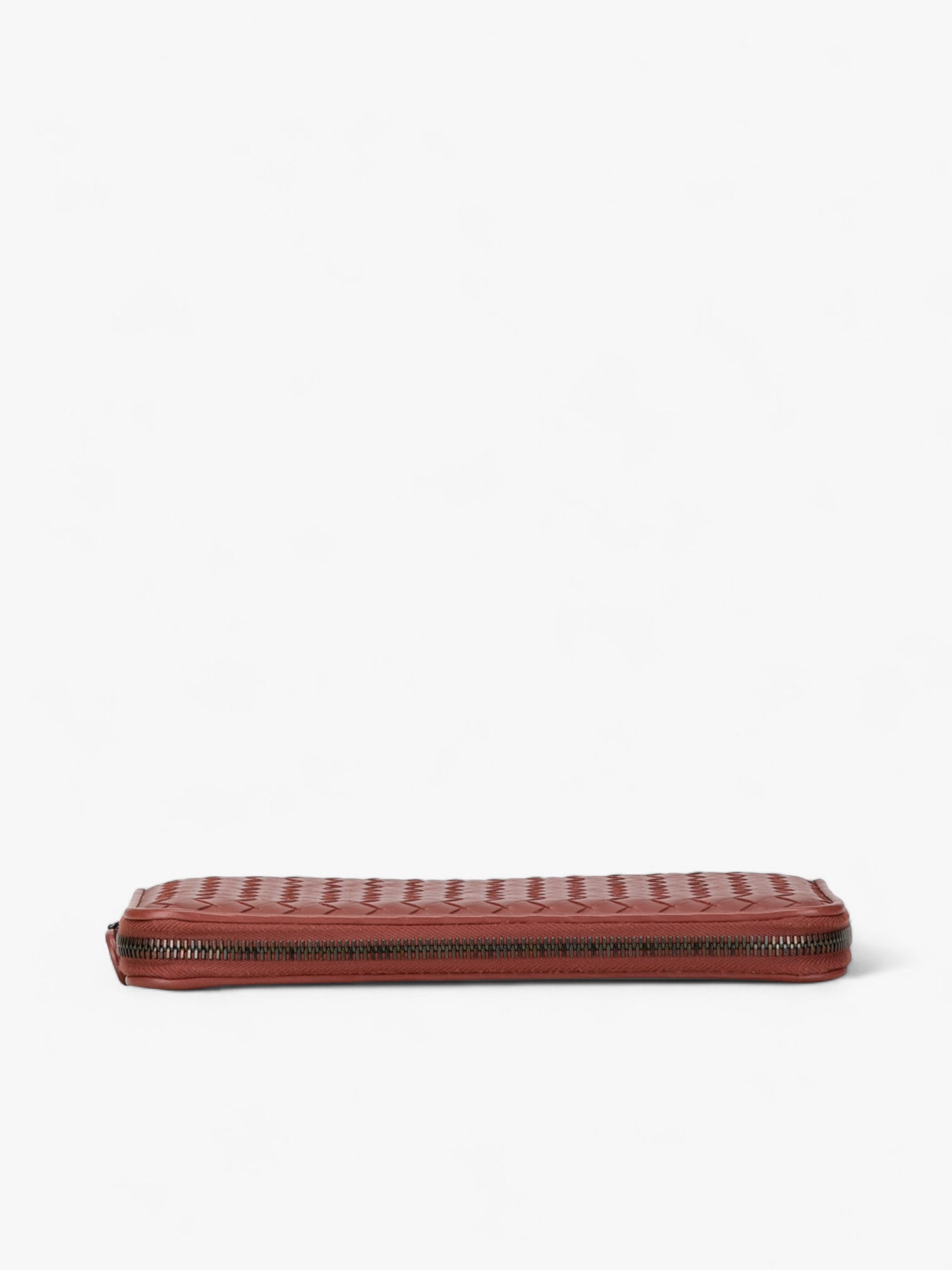 Bottega Veneta Intrecciato Zip Around Long Wallet