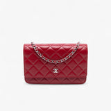Chanel CC Quilted Lambskin Wallet on Chain
