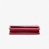 Chanel CC Quilted Lambskin Wallet on Chain