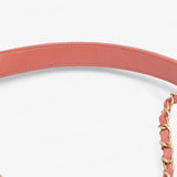 Chanel Quilted Lambskin Chain Infinity Top Handle