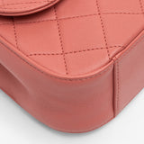 Chanel Quilted Lambskin Chain Infinity Top Handle