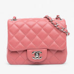 Chanel Mini Square Classic Lambskin Single Flap