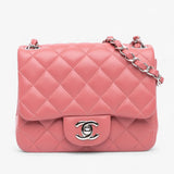 Chanel Mini Square Classic Lambskin Single Flap