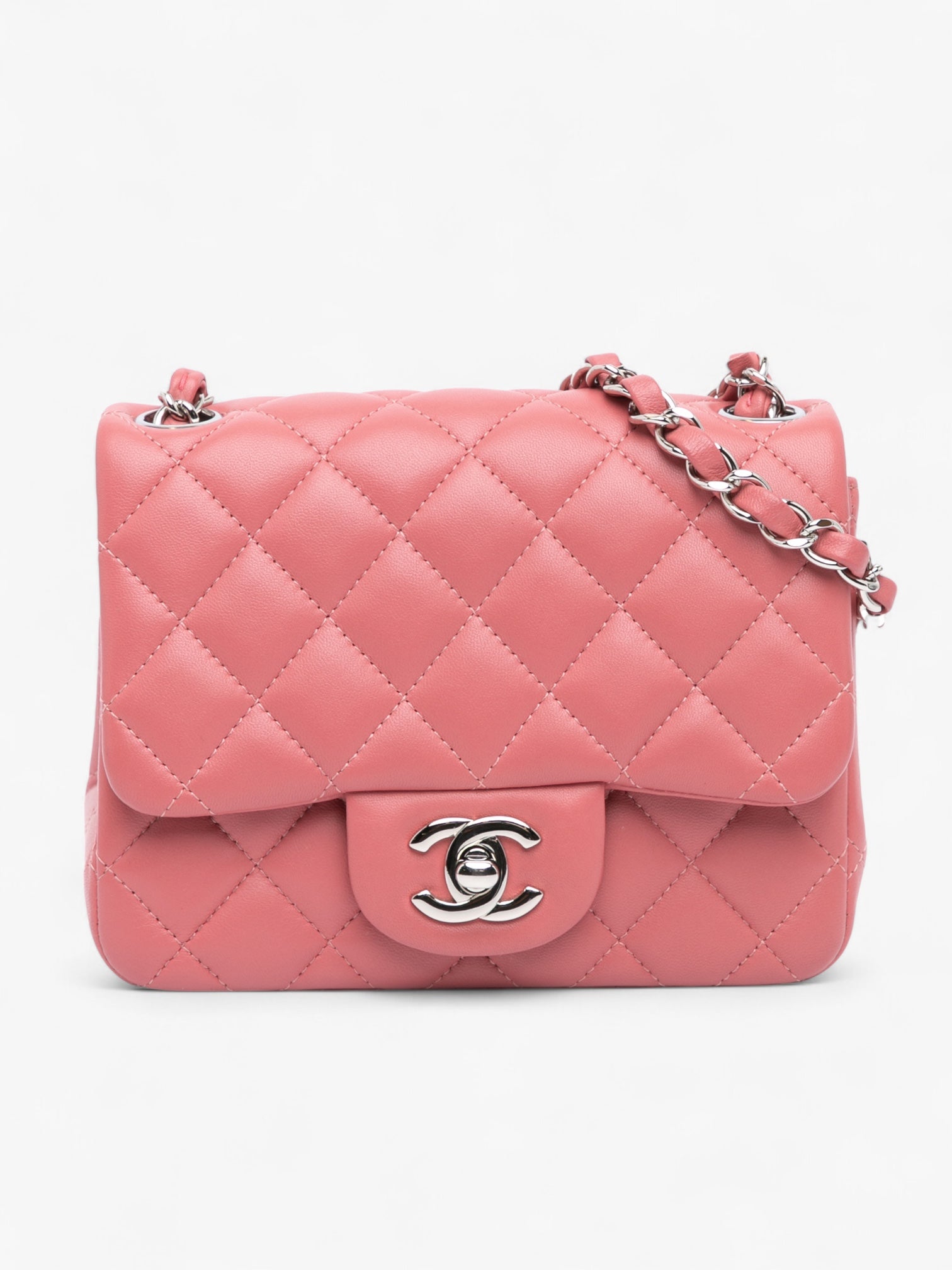 Chanel Mini Square Classic Lambskin Single Flap