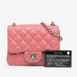 Chanel Mini Square Classic Lambskin Single Flap