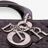 Dior Large Patent Cannage Lady Dior