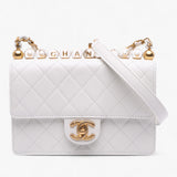 Chanel Medium Chic Pearls Lambskin Flap