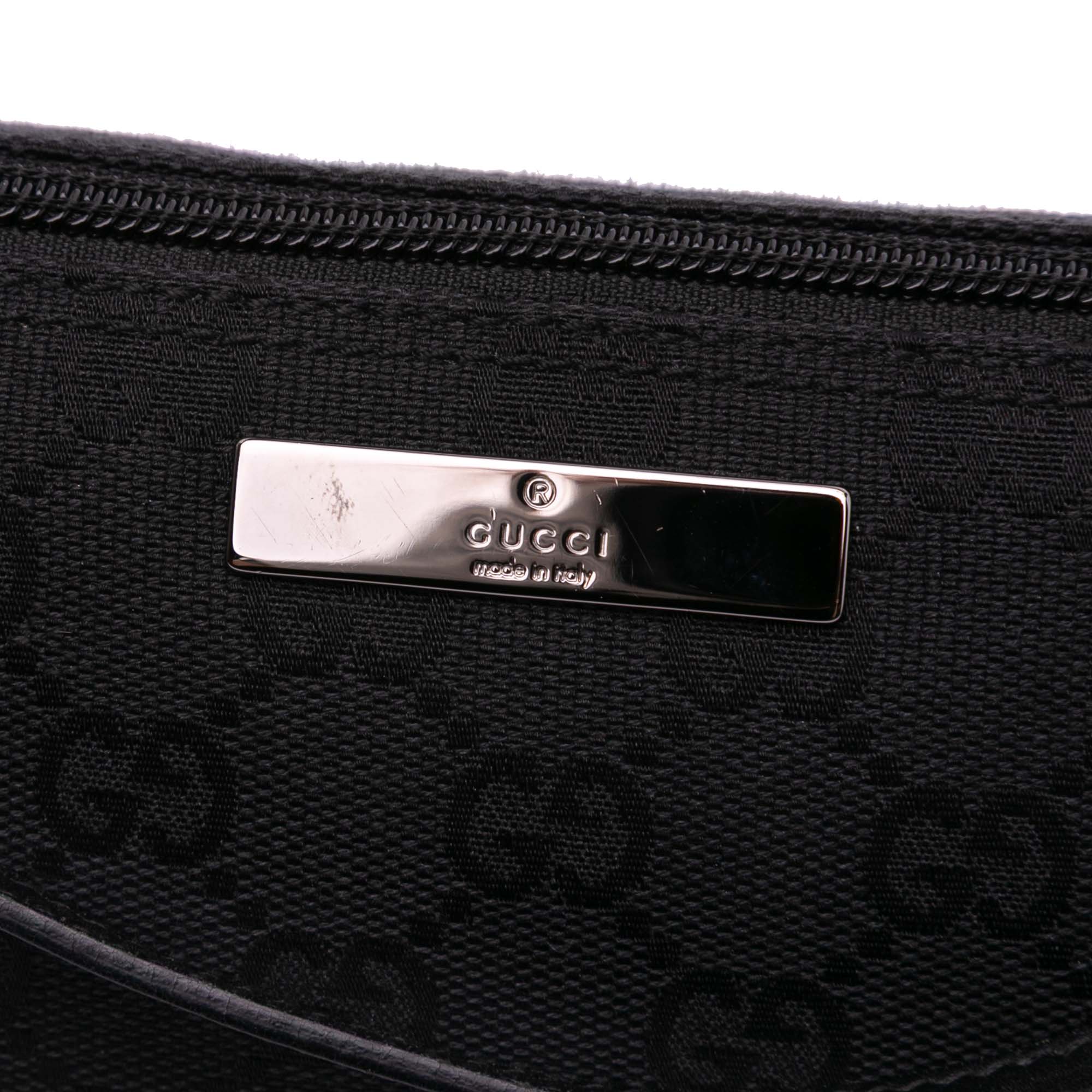 Gucci GG Canvas Boat Shoulder Bag